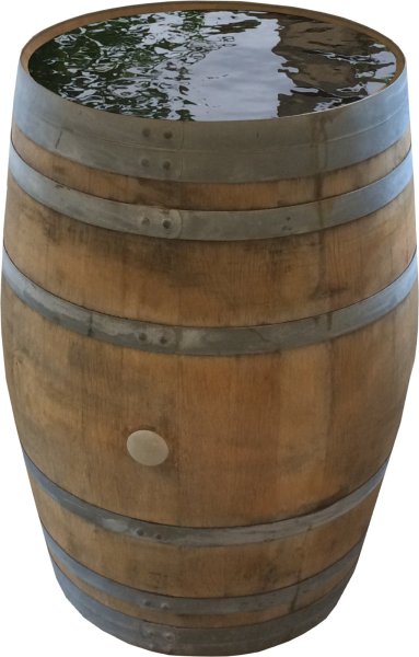Holzfass 225 Liter hell, Wasserfass